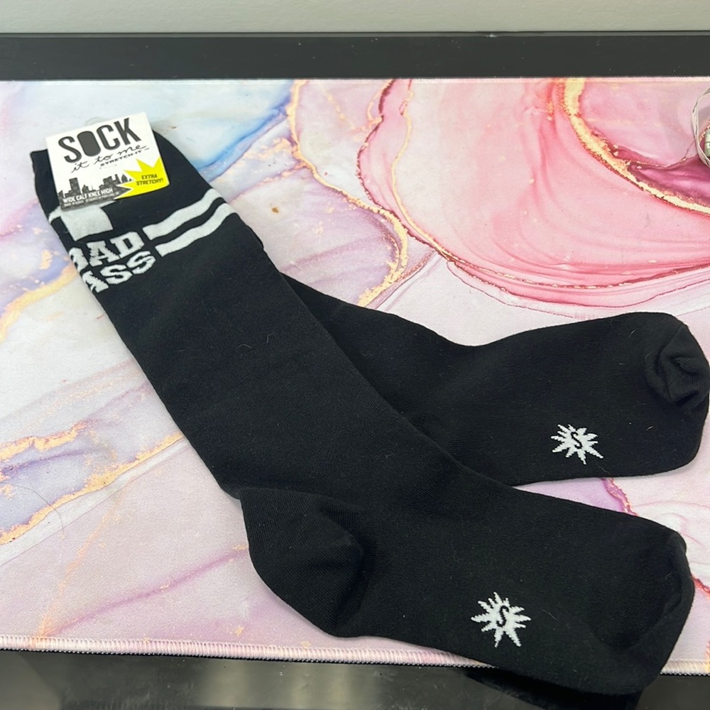 Stretch-it Wide calf knee high socks